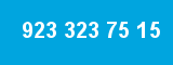 923 323 75 15 923 323 75 15